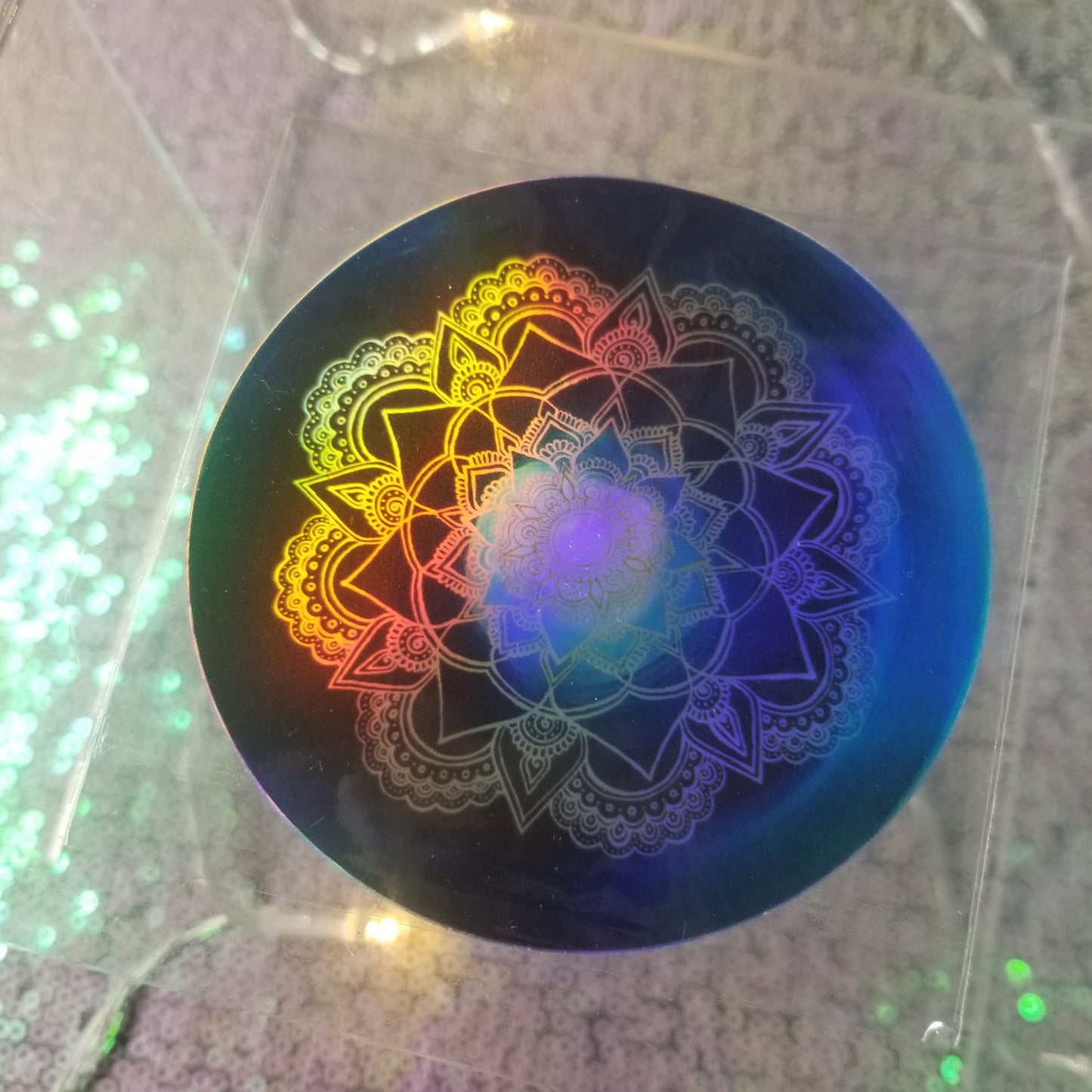 Frequency Portal Holographic Waterproof Art Sticker