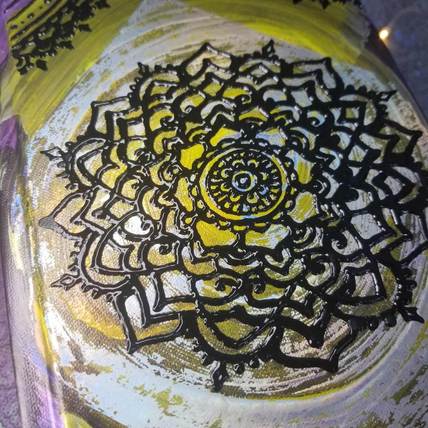 Medium Handpainted Hardcover Journal / Sketchbook