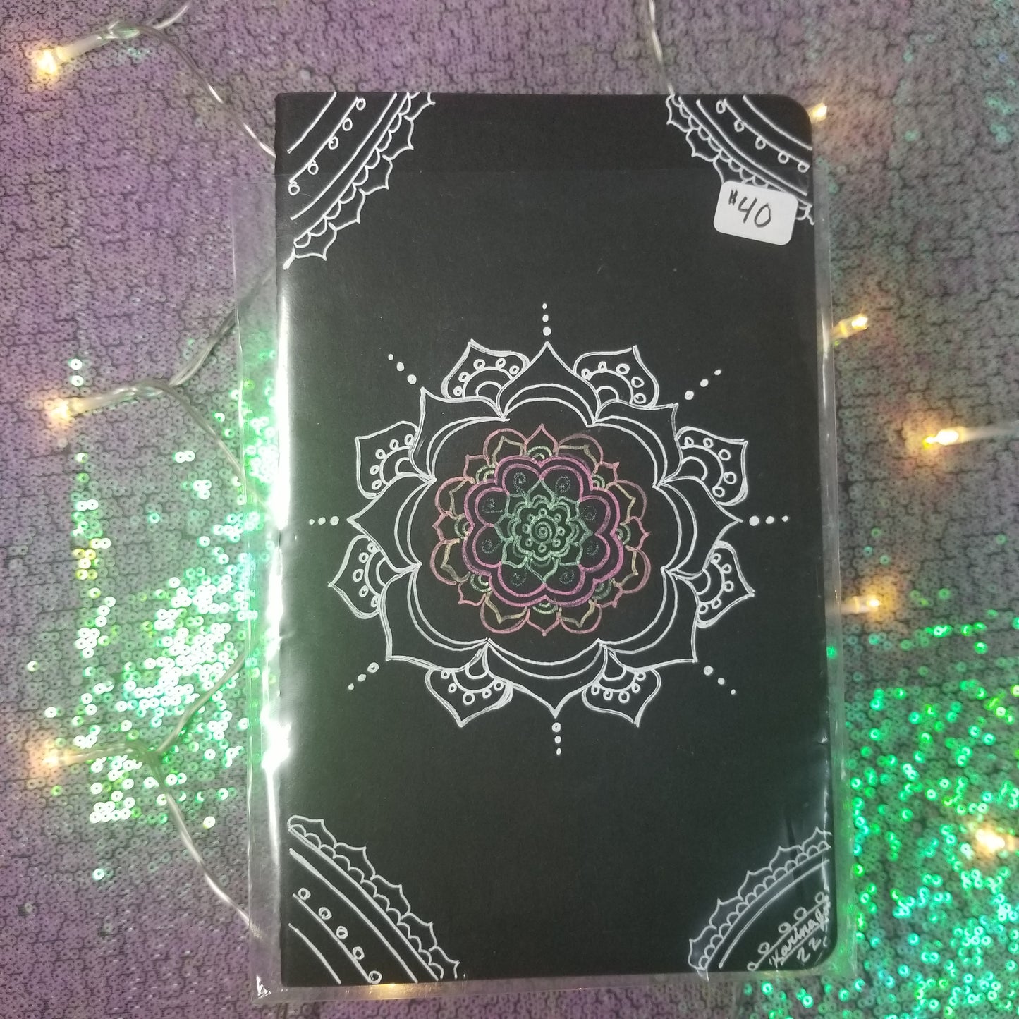 Medium Handdrawn Moleskine Journal / Notebook