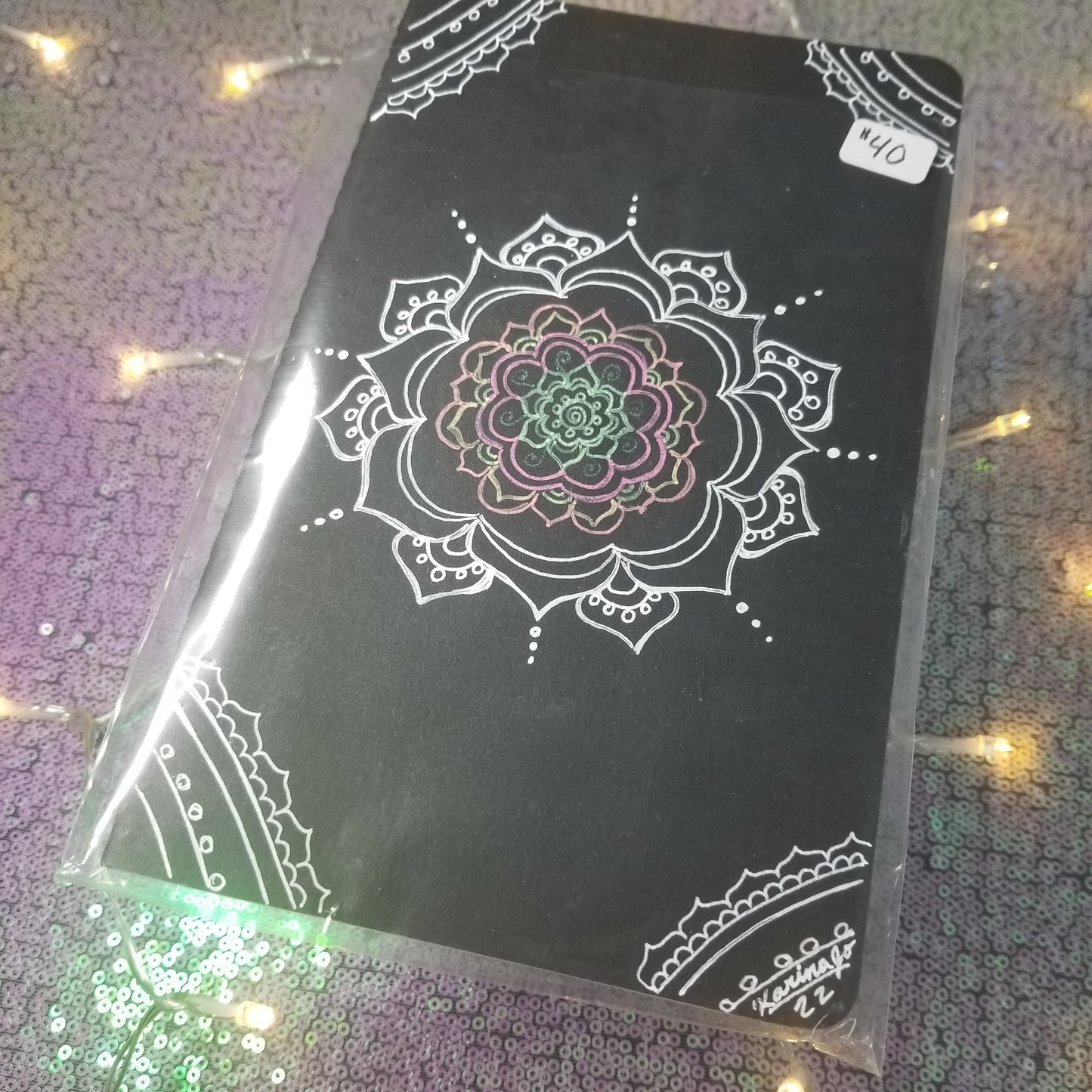 Medium Handdrawn Moleskine Journal / Notebook