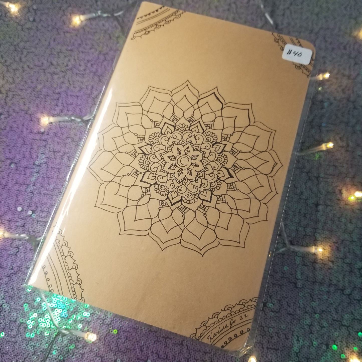 Medium Moleskine Handdrawn Journal / Notebook