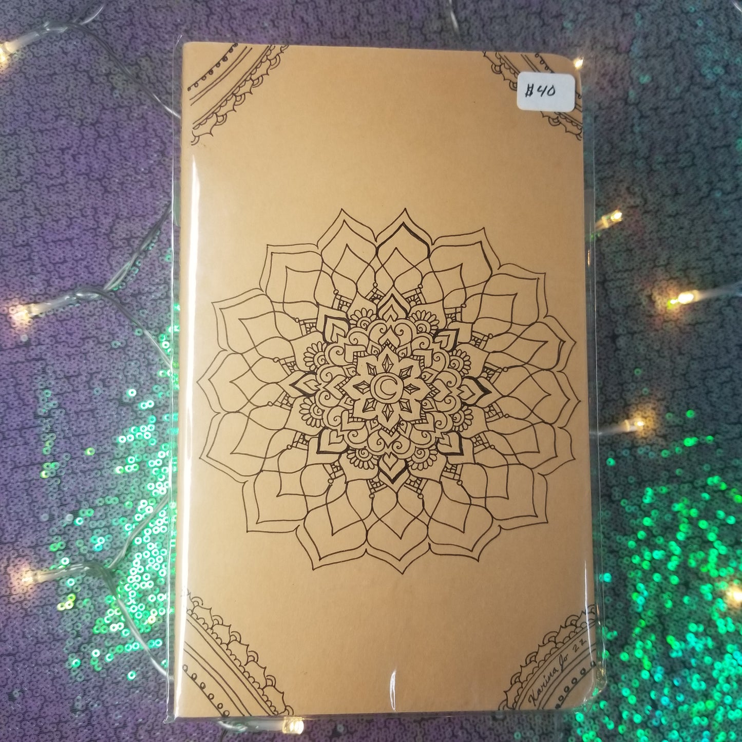 Medium Moleskine Handdrawn Journal / Notebook