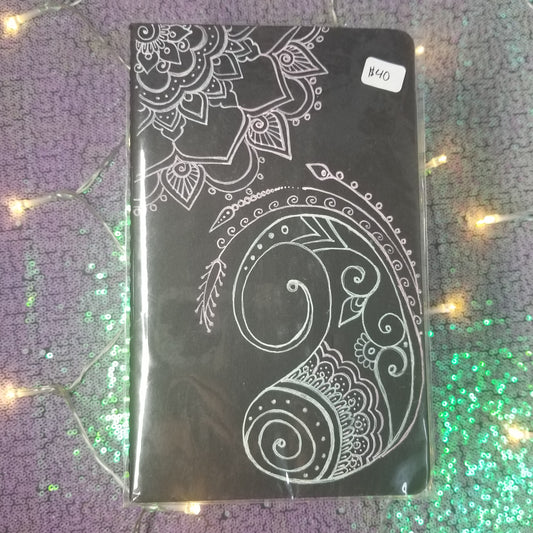 Medium Handdrawn Moleskine Journal / Notebook