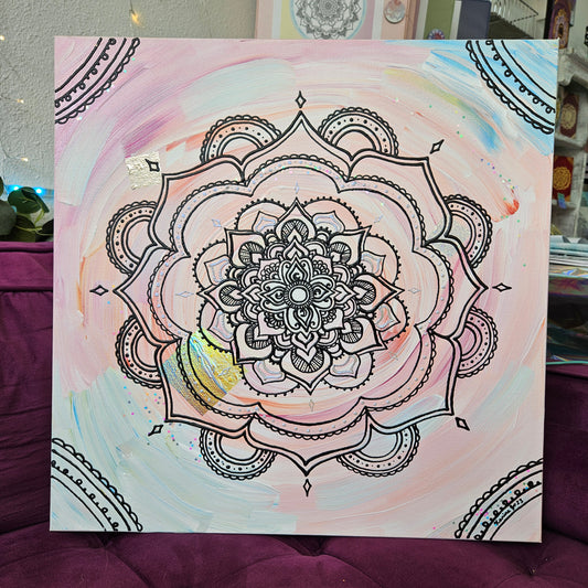 Entropy 20x20" Acrylic Painting