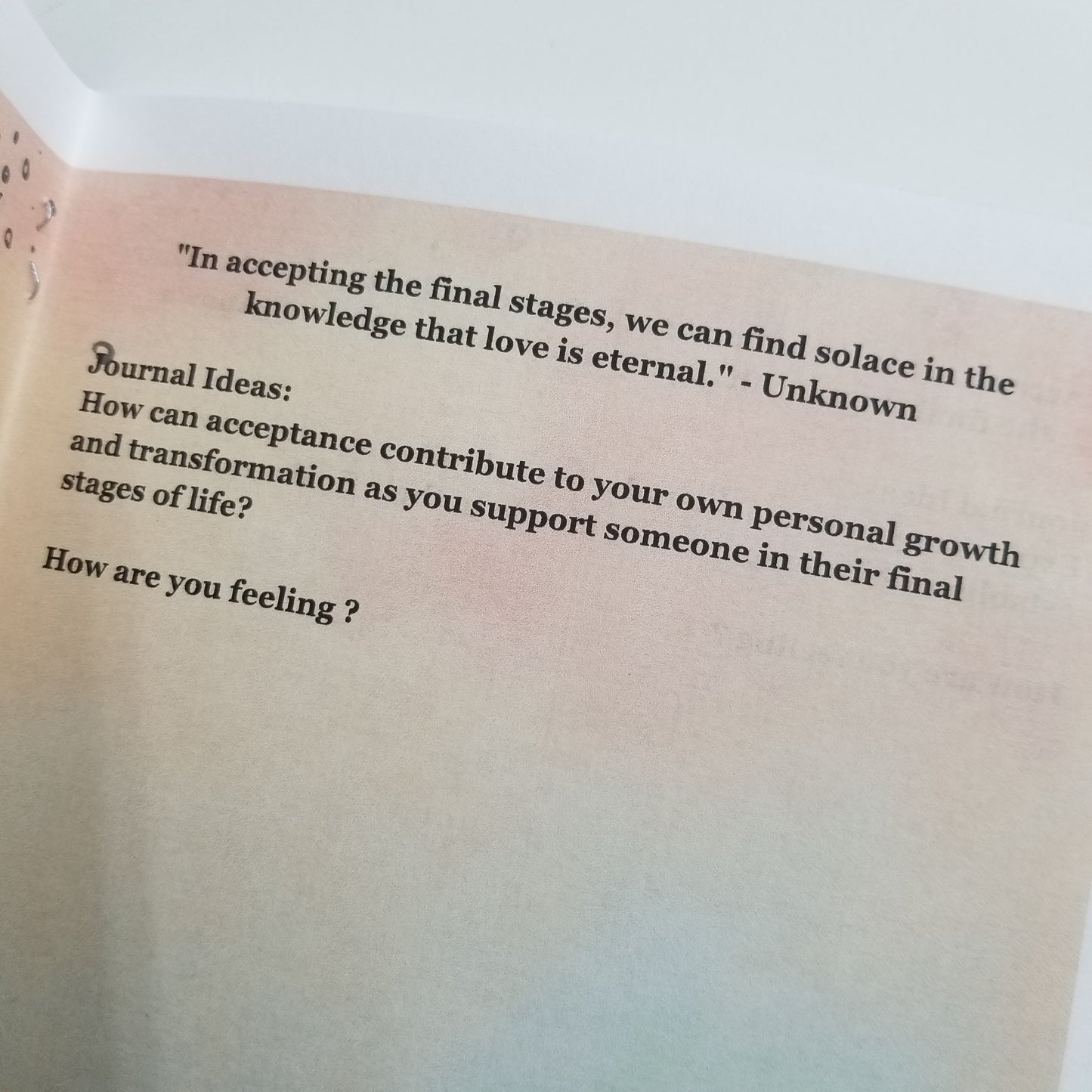 A Journey to Acceptance - A Journey to Success