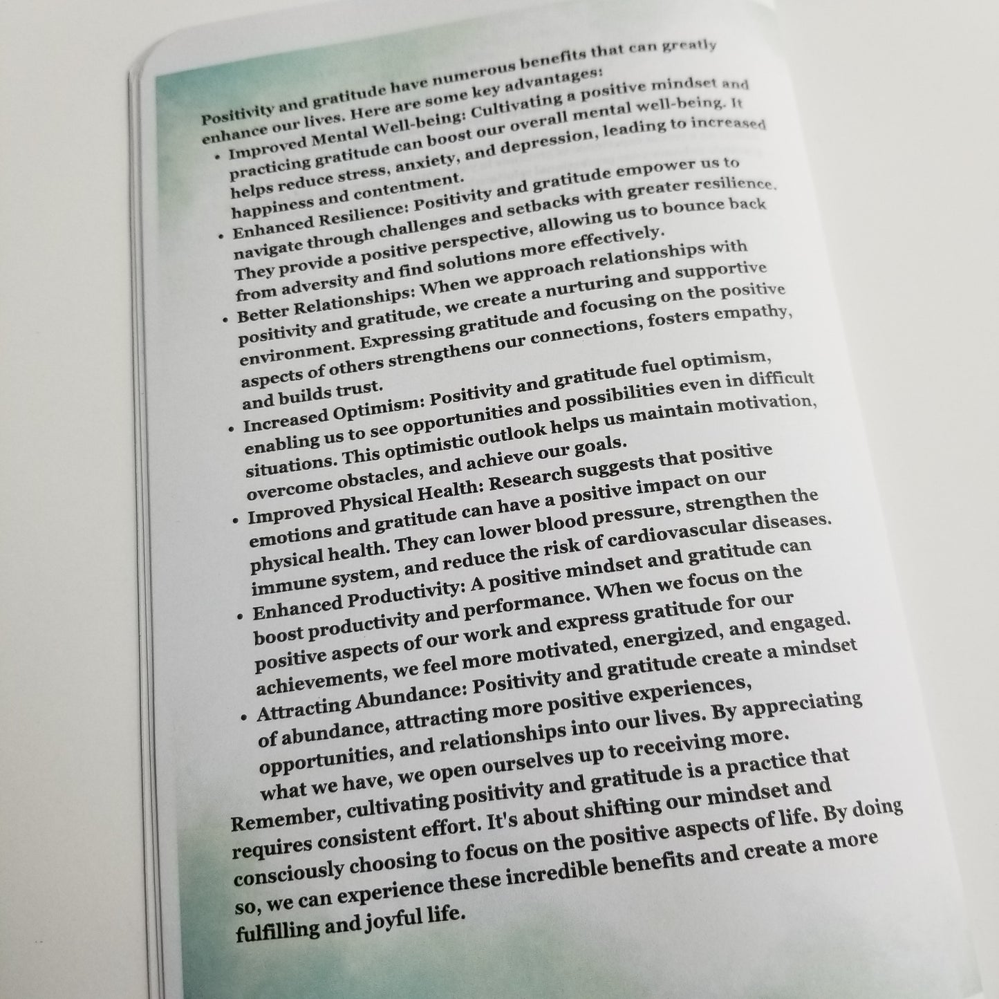 Positivity and Gratitude - A Journey to Success