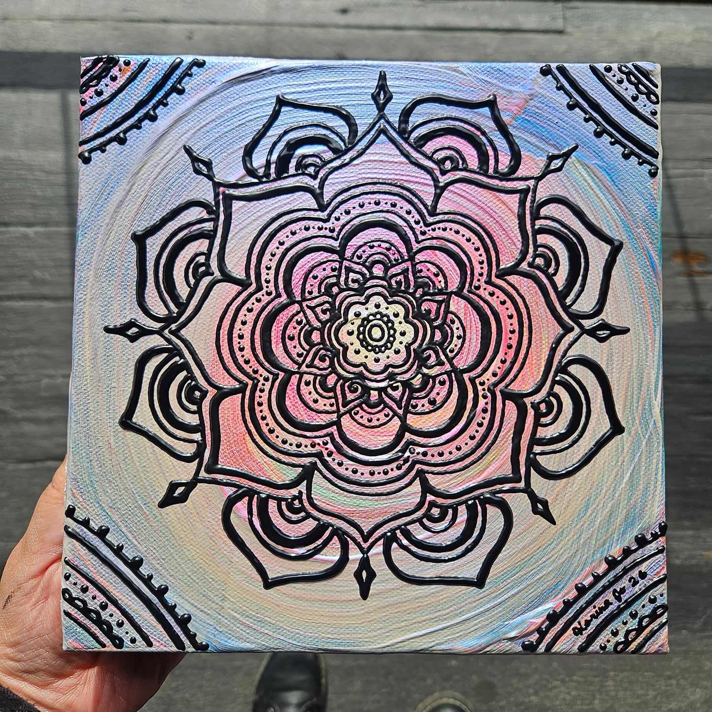 "Perspectives" 8x8" Original Painting