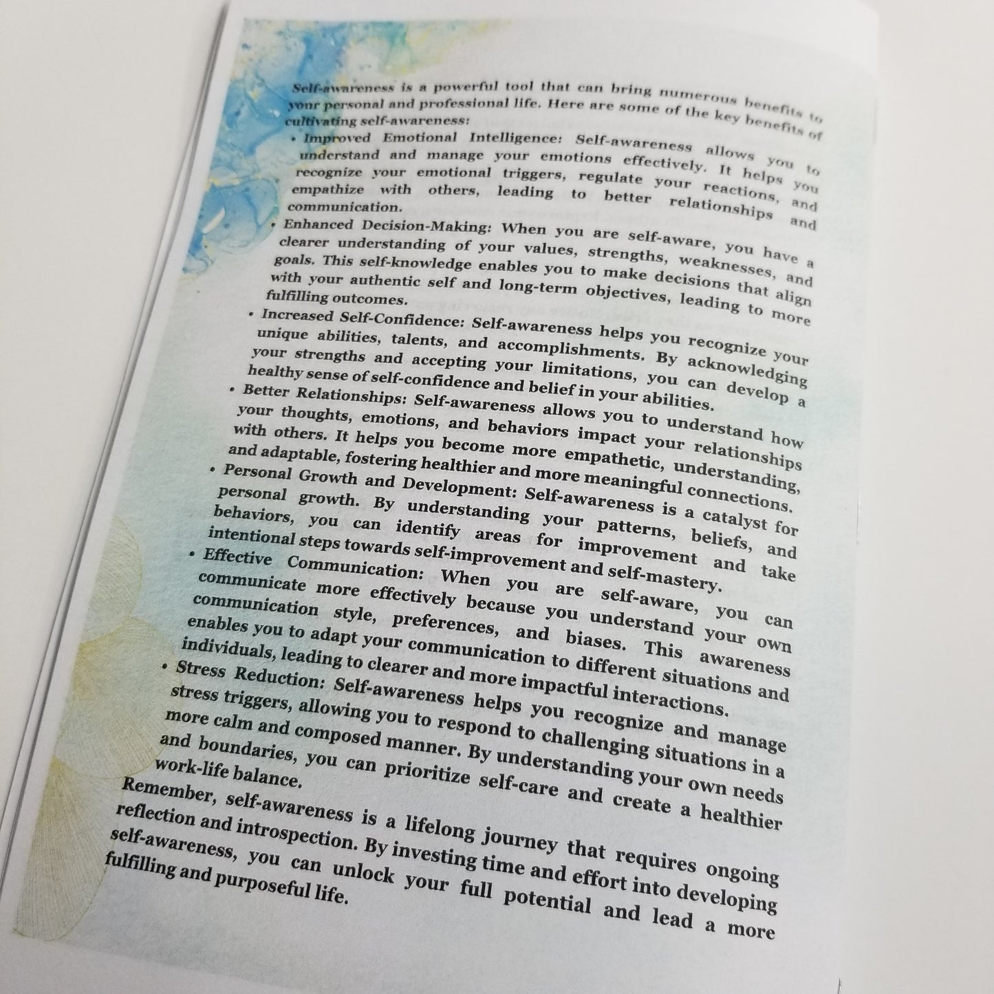 Self Awareness - A Journey to Success