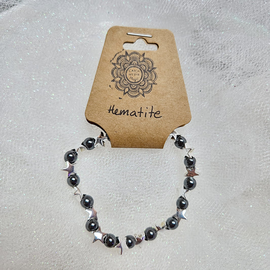 Hematite Crystal Bracelet