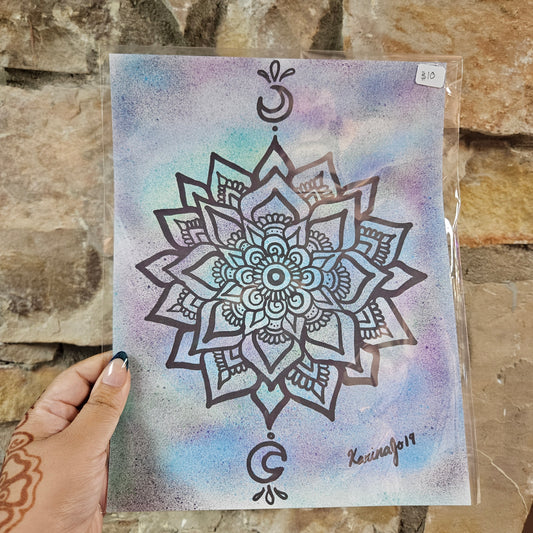 Galaxy Art Print | 8.5x11 Poster