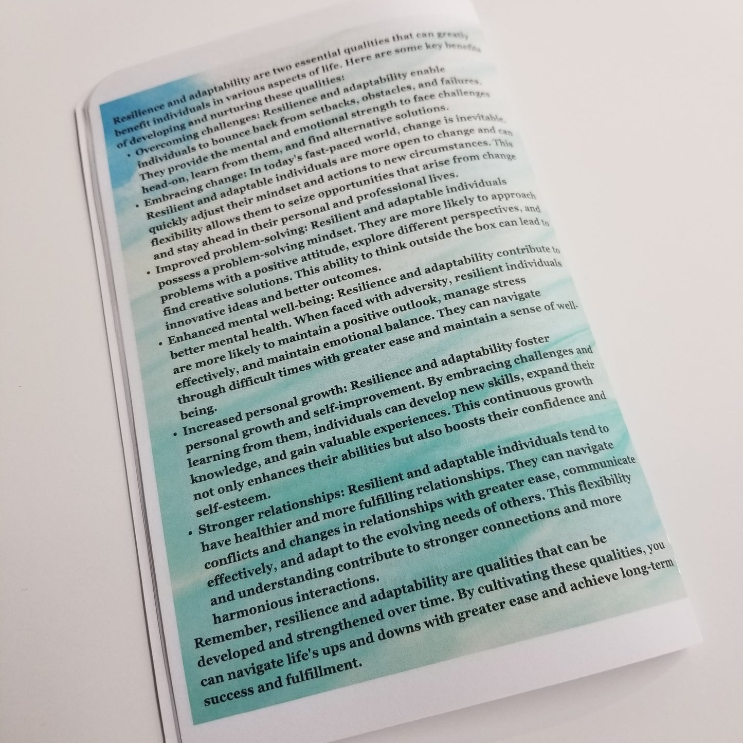 Resilience and Adaptability - A Journey to Success