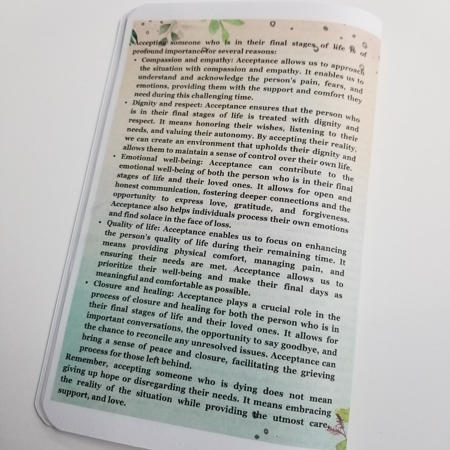 A Journey to Acceptance - A Journey to Success