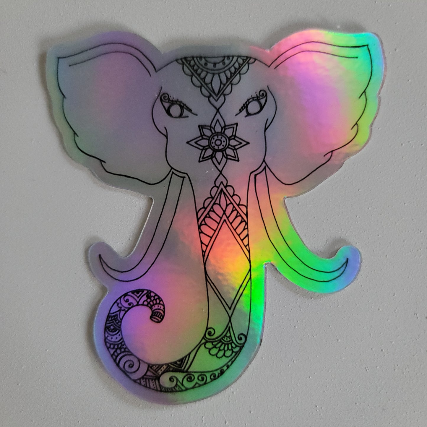 "Elle" Waterproof art print sticker