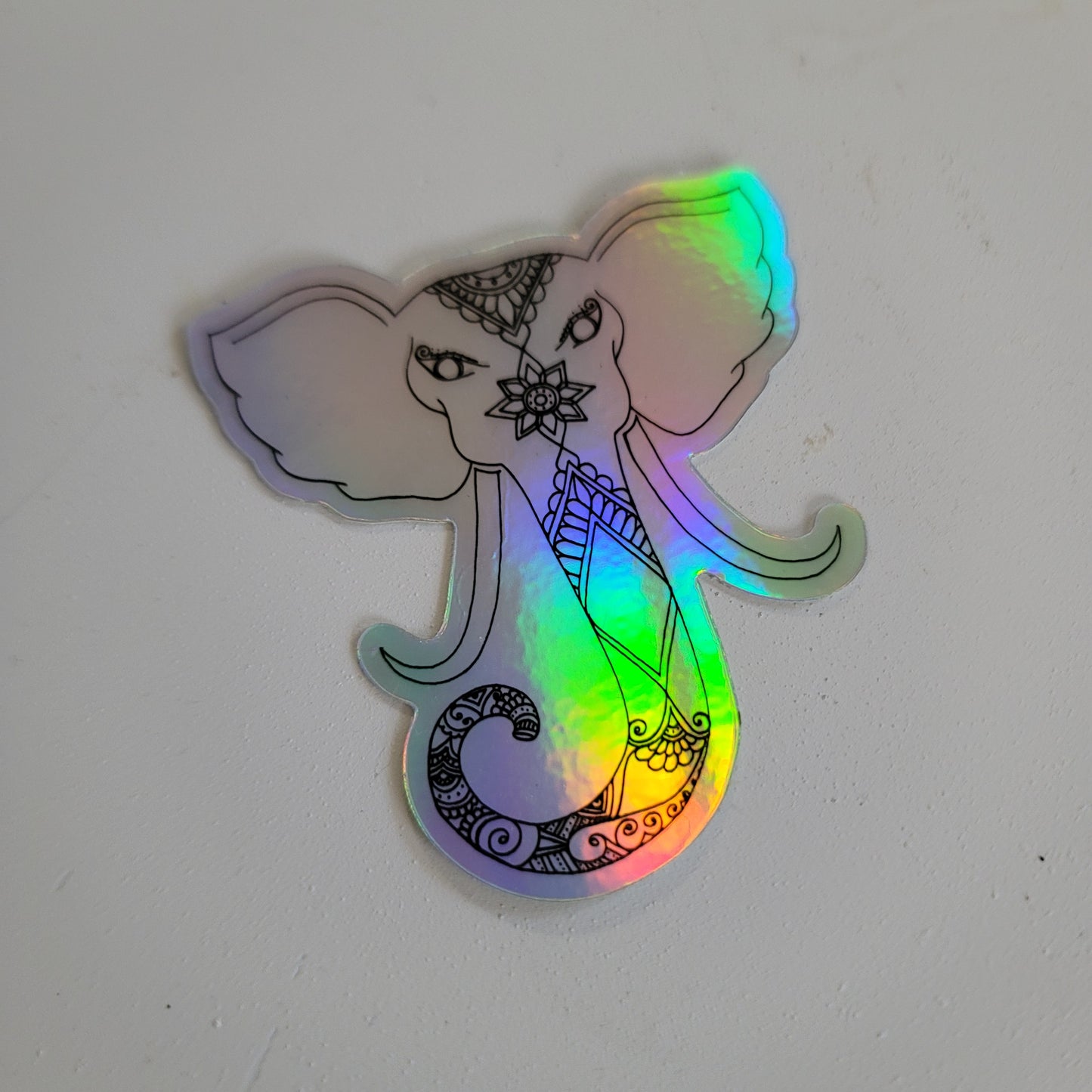 "Elle" Waterproof art print sticker