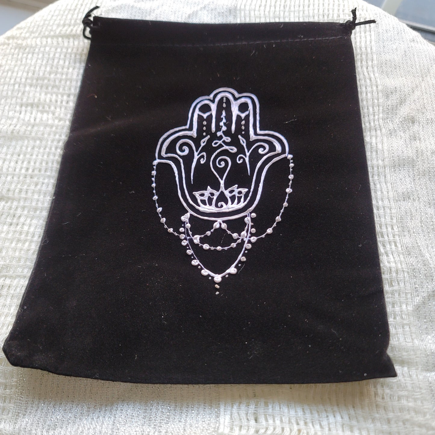 Painted Tarot Bag