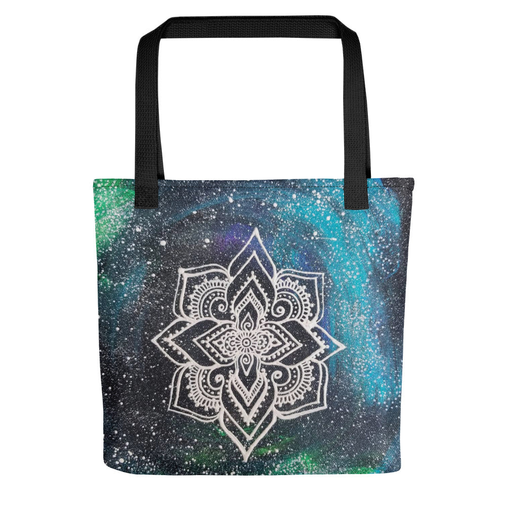 "Galaxy Mandala" Art Print Tote bag