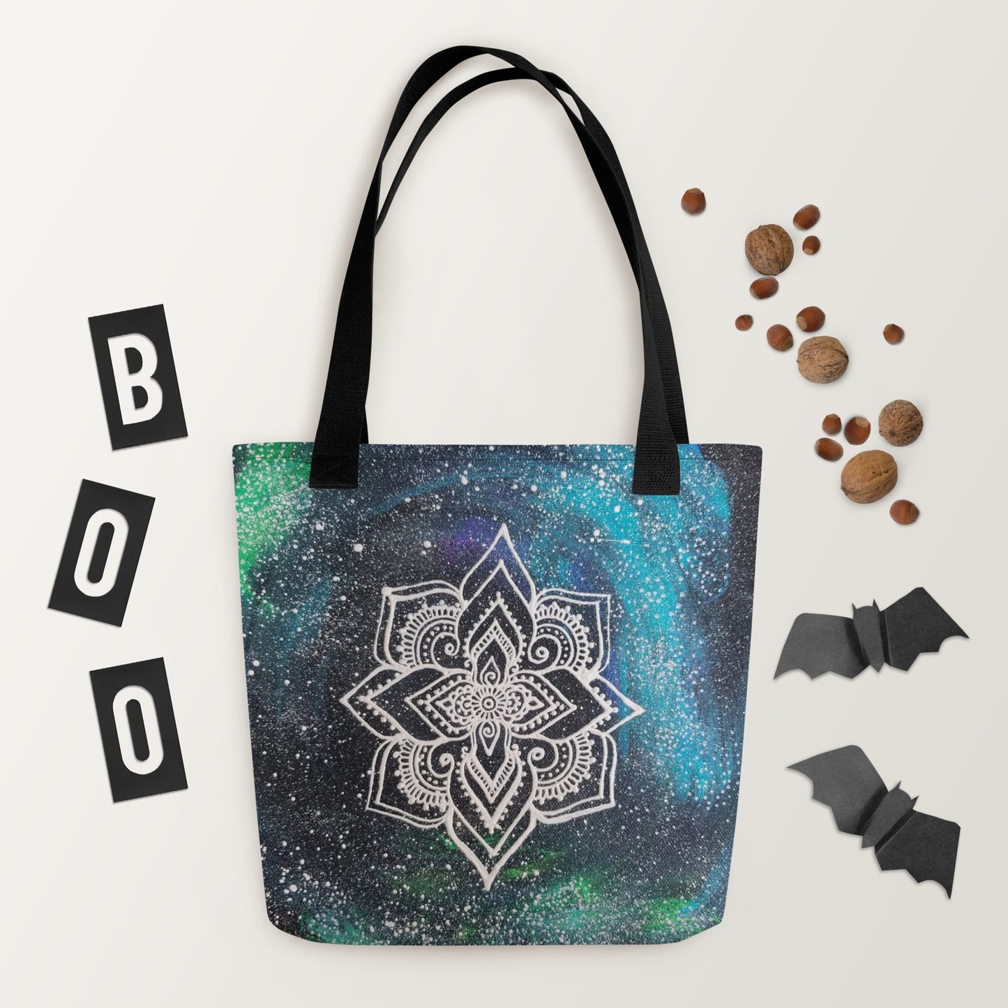 "Galaxy Mandala" Art Print Tote bag