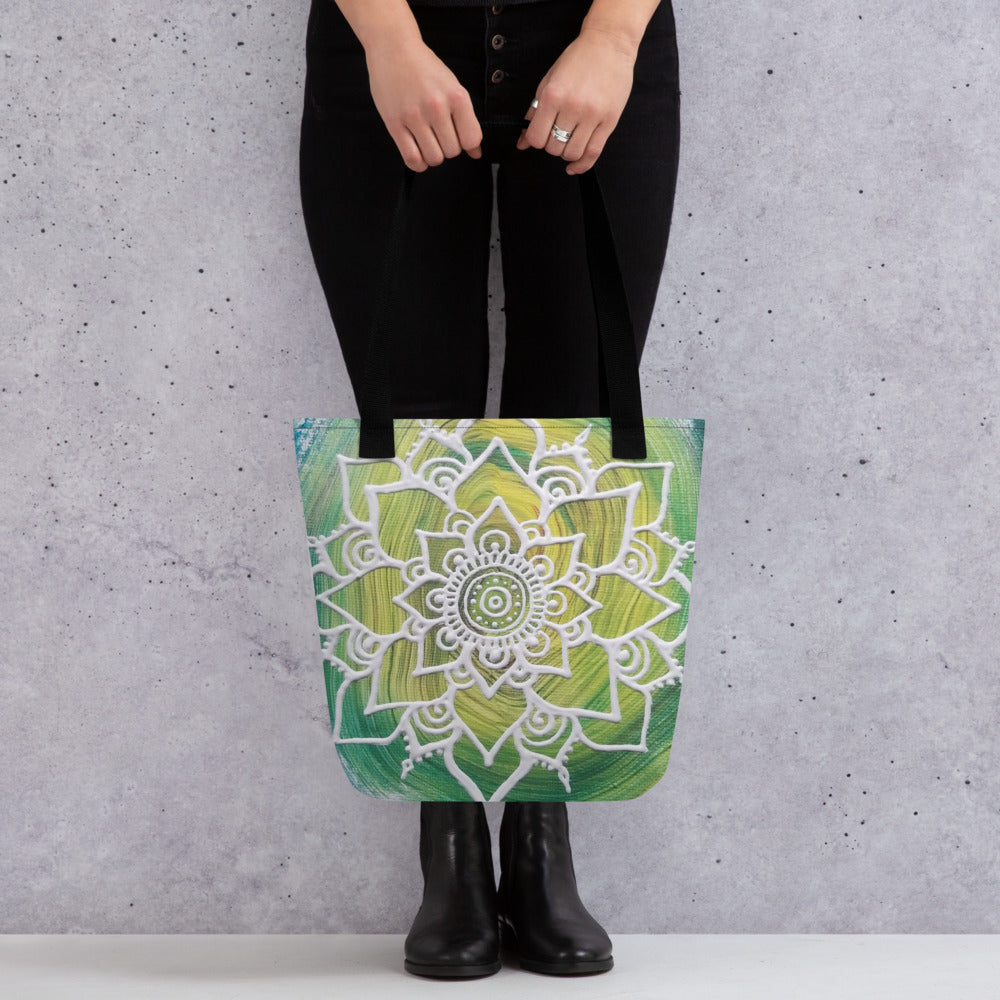 "Vibrant Love" Art Print Tote bag