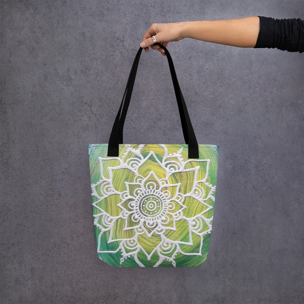 "Vibrant Love" Art Print Tote bag