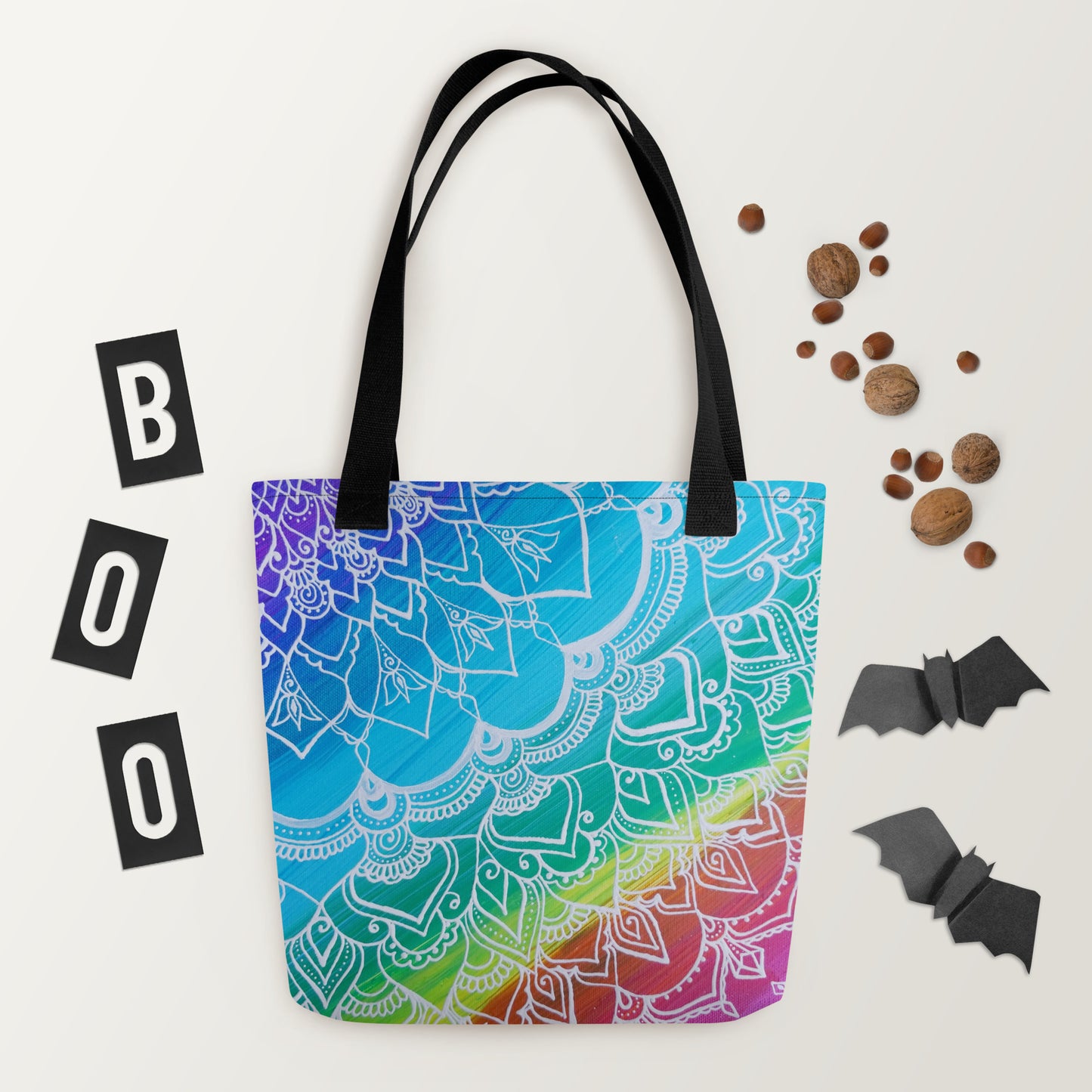 "Chakra Mandala" Art Print Tote bag