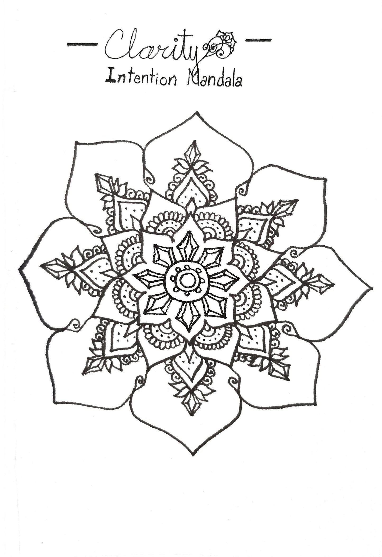 Intention Mandala Printable Poster Pack | 9 Freehand Drawings |Prosperity|Health| PDF Instant Digital Download | Home and Office Wall Art