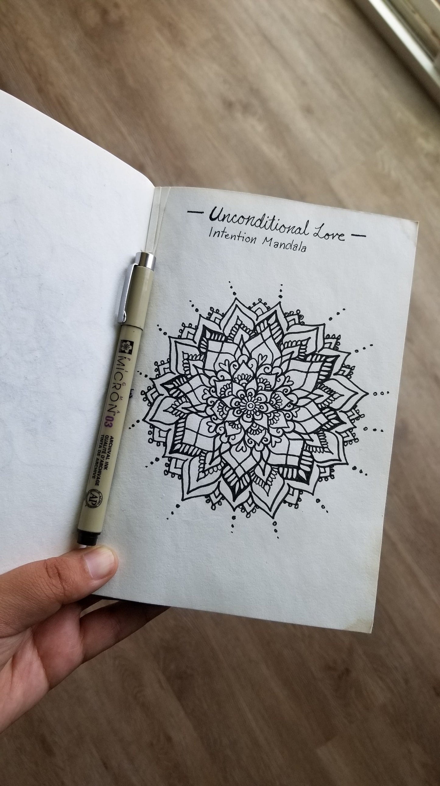 Intention Mandala Printable Poster Pack | 9 Freehand Drawings |Prosperity|Health| PDF Instant Digital Download | Home and Office Wall Art