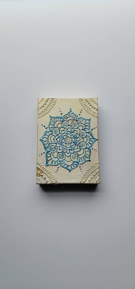 Splendor | 5x7" Acrylic Painting | Reiki Art