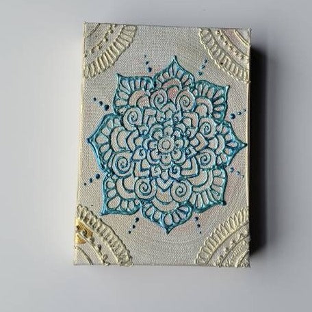 Splendor | 5x7" Acrylic Painting | Reiki Art