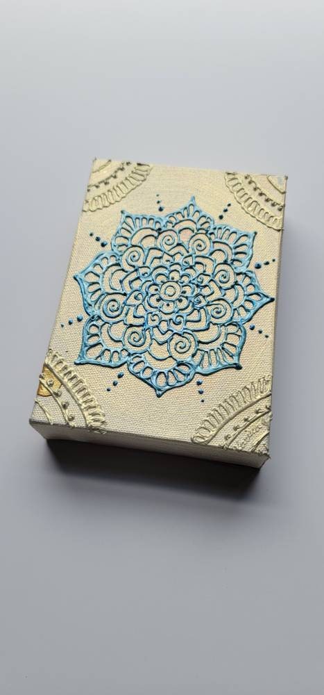 Splendor | 5x7" Acrylic Painting | Reiki Art