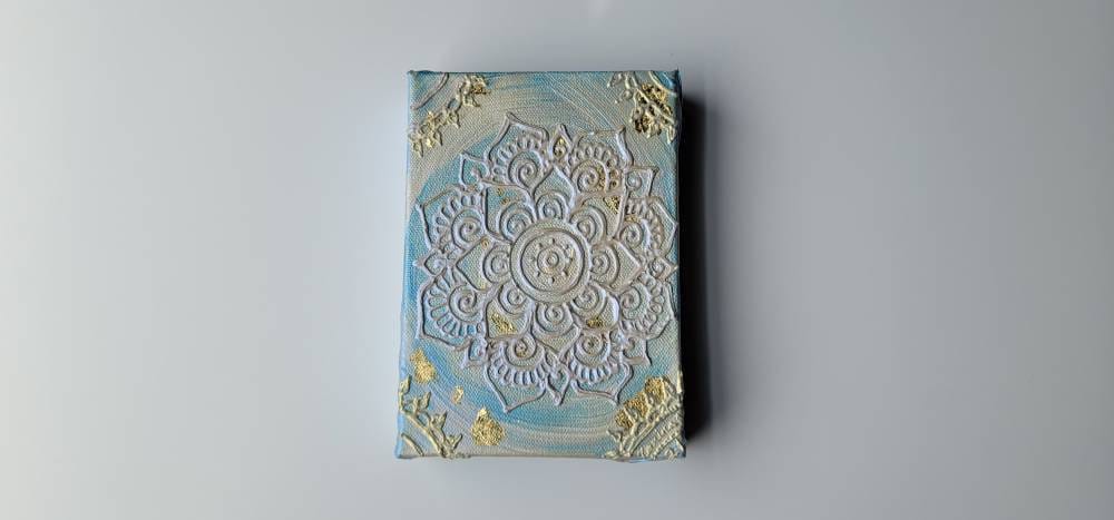 Dive | 5x7" Acrylic Painting | Reiki Art