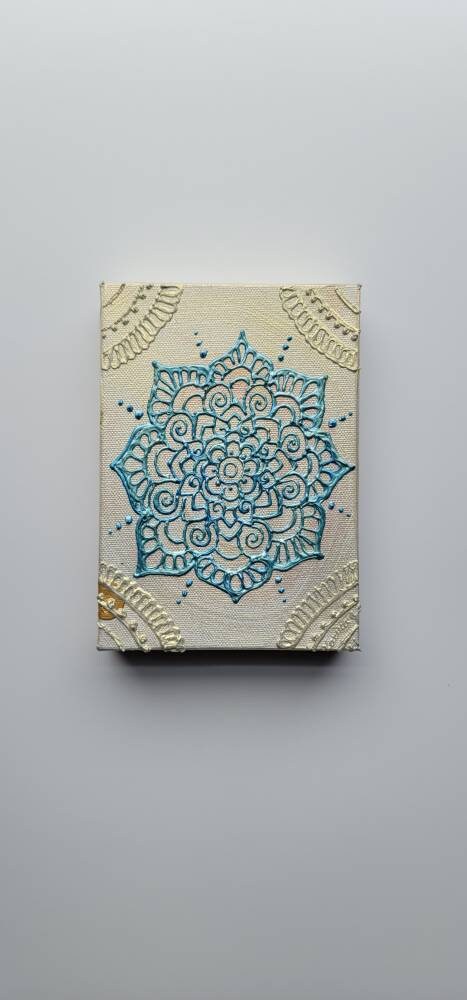 Splendor | 5x7" Acrylic Painting | Reiki Art