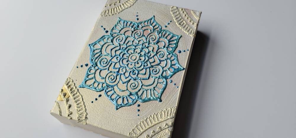 Splendor | 5x7" Acrylic Painting | Reiki Art