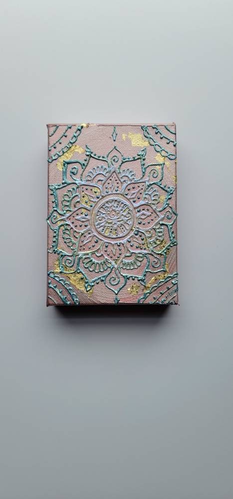 Profound | 5x7" Acrylic Painting | Reiki Art