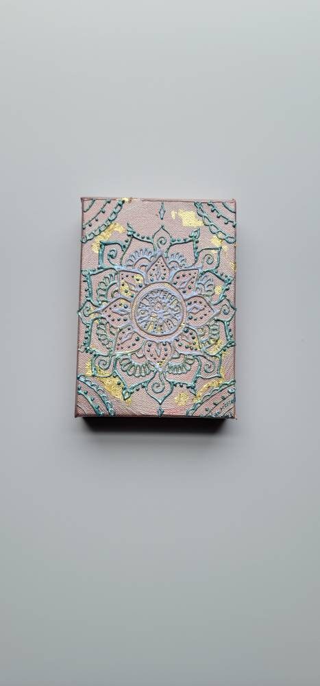 Profound | 5x7" Acrylic Painting | Reiki Art