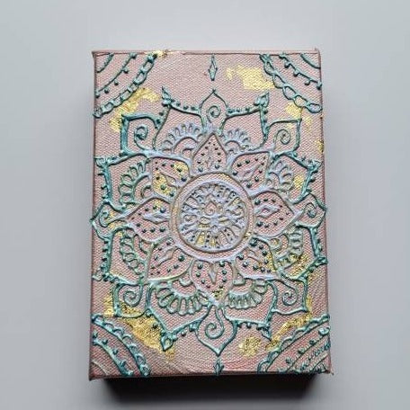 Profound | 5x7" Acrylic Painting | Reiki Art