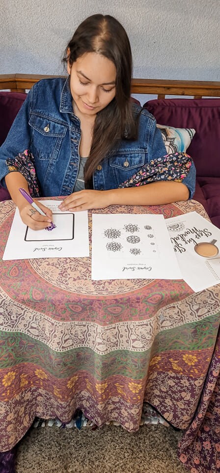 Step-by-Step Mandala Workbook DIGITAL & PRINTABLE DOWNLOAD | Learn to Draw Mandala Art Ebook