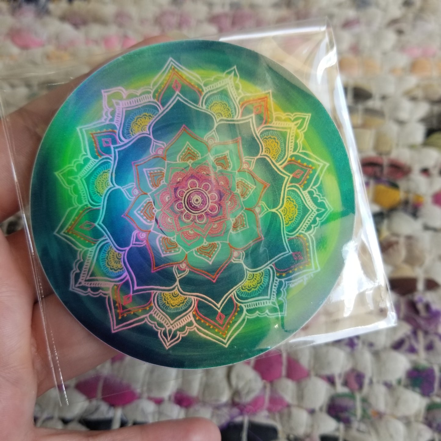 The Next Phase Holographic Waterproof Art Sticker