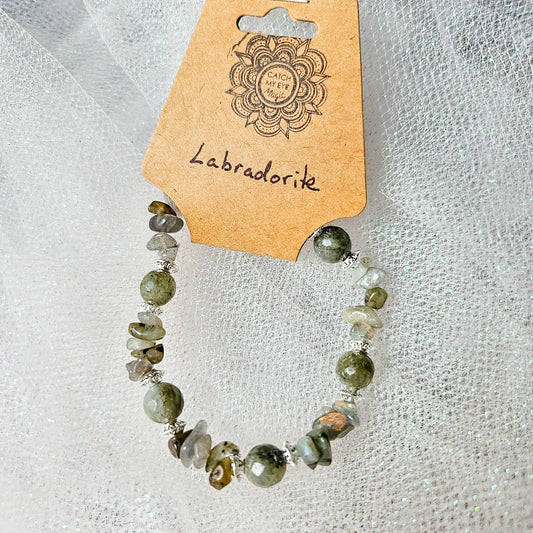 Labradorite Crystal Bracelet