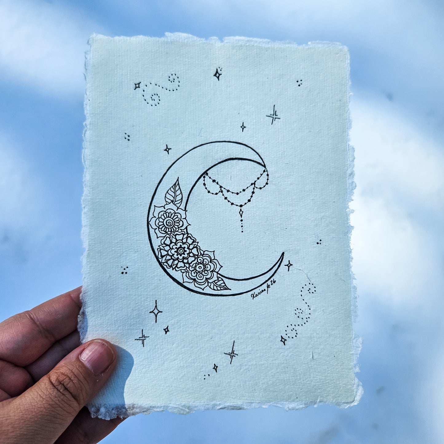 "Dainty Dreamer" Original Drawing