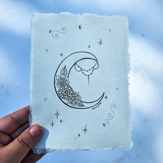 "Dainty Dreamer" Original Drawing