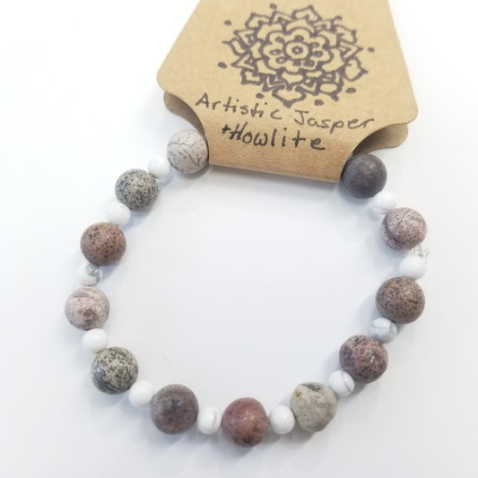 Artistic Jasper & Howlite