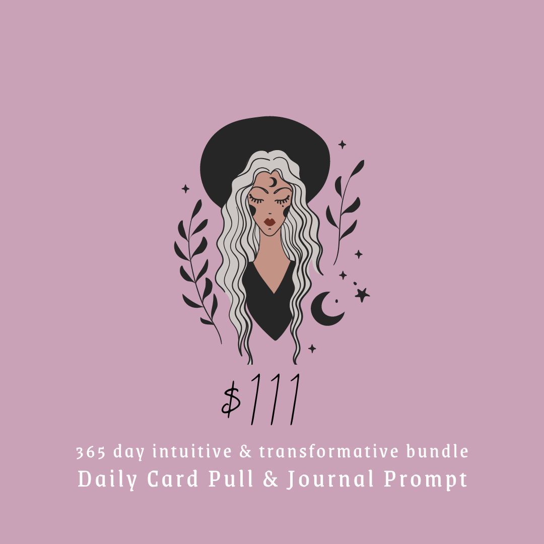 365 Daily Card Pull and Journal Prompt