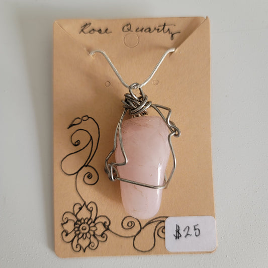 Rose Quartz Necklace