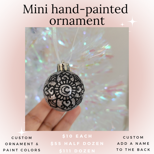 Mini Hand-painted Ornament
