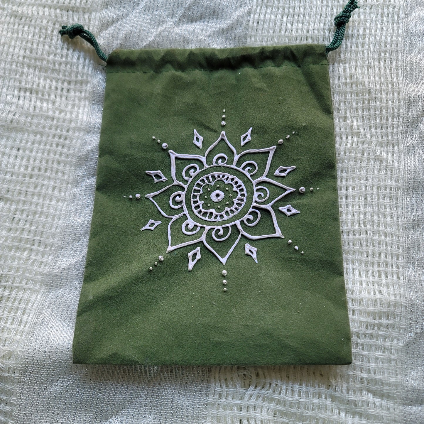 Painted Tarot Bag