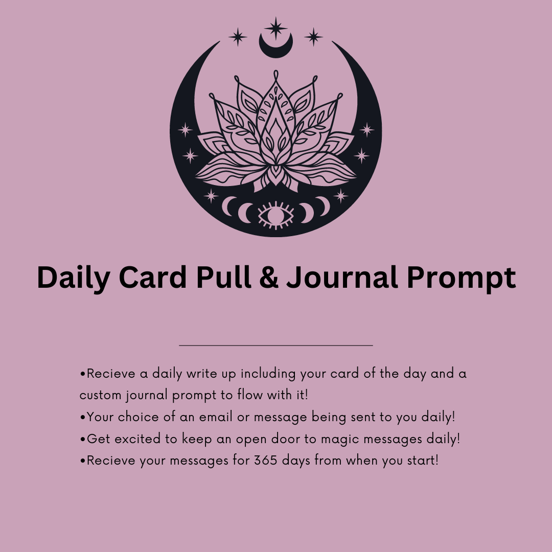 365 Daily Card Pull and Journal Prompt