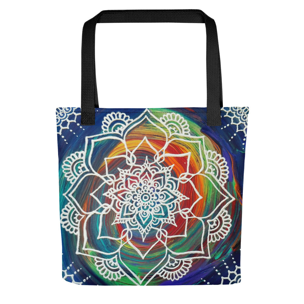 Be Bold Color Splash Art Print Tote bag