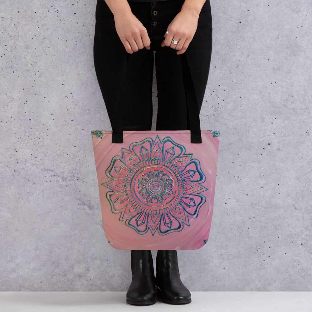 "Crystal Dream" Art Print Tote bag